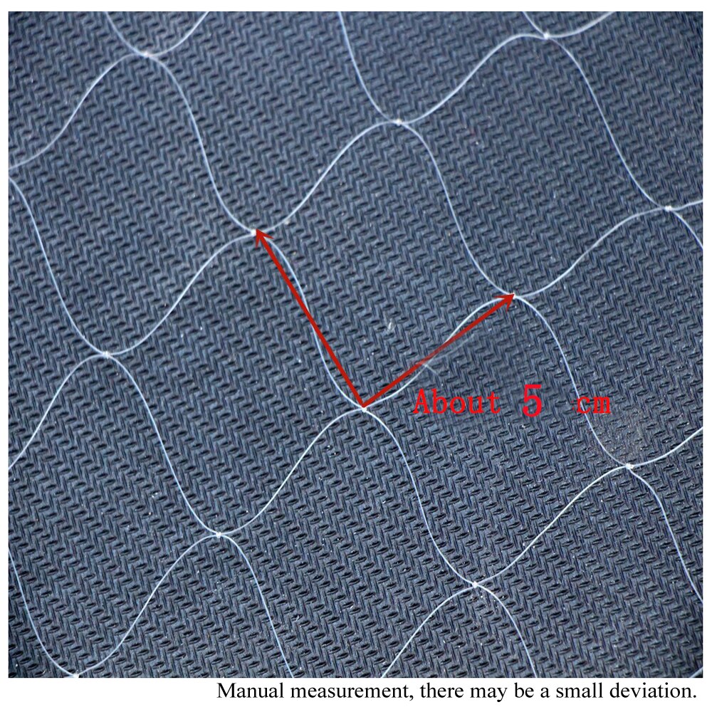 Lawaia Gill Net Hand-made European Style Fishing Nets Fishing Tackle Gill Net Finland Network For Men Small Mesh Handmade: 50mm