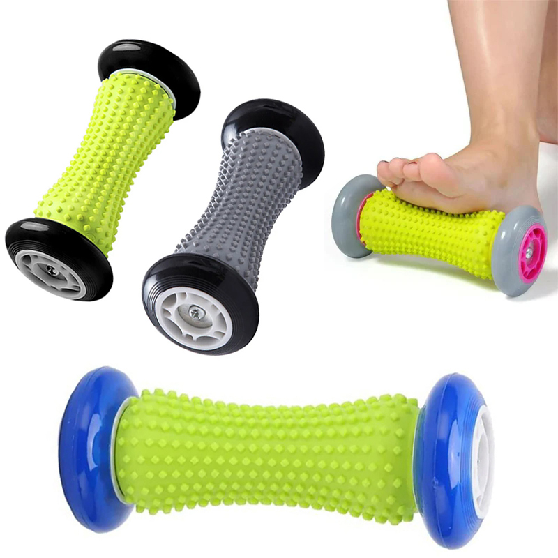 Draagbare Voetmassage Roller Fascia Roller Full Body Spierhandleiding Massage Arm Rug Been Nek Ontspanningsapparaat