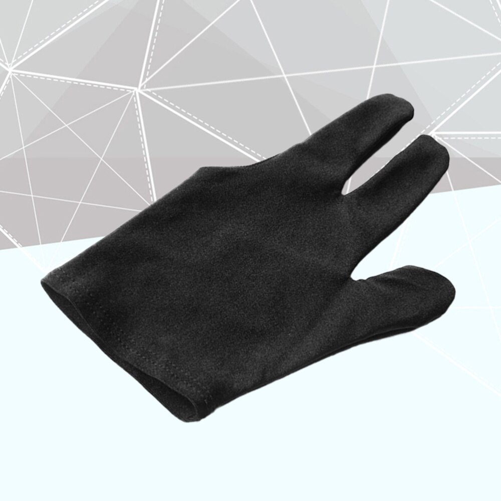 Predator Pool Gloves Banly Billiard Glove For Left Hand - 3-Finger Pool Glove, Adjustable Strap, Breathable Mesh, Unisex Snooker Playing Glove