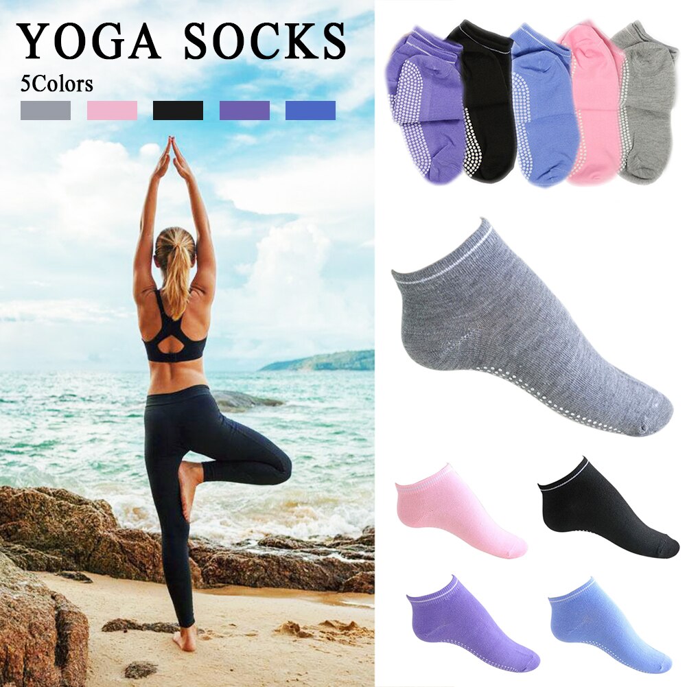 Damen-yogasocken, sport-antirutschsocken, unisex-socken mit bonbonmuster, atmungsaktive pilates-socken, ballettsocken, tanzschuhe