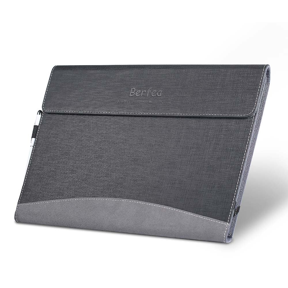 Luxury Cover Case for HP Spectre Pro X360 G2 13.3 Notebook Laptop PU Leather Protective Skin Business Cover: Black