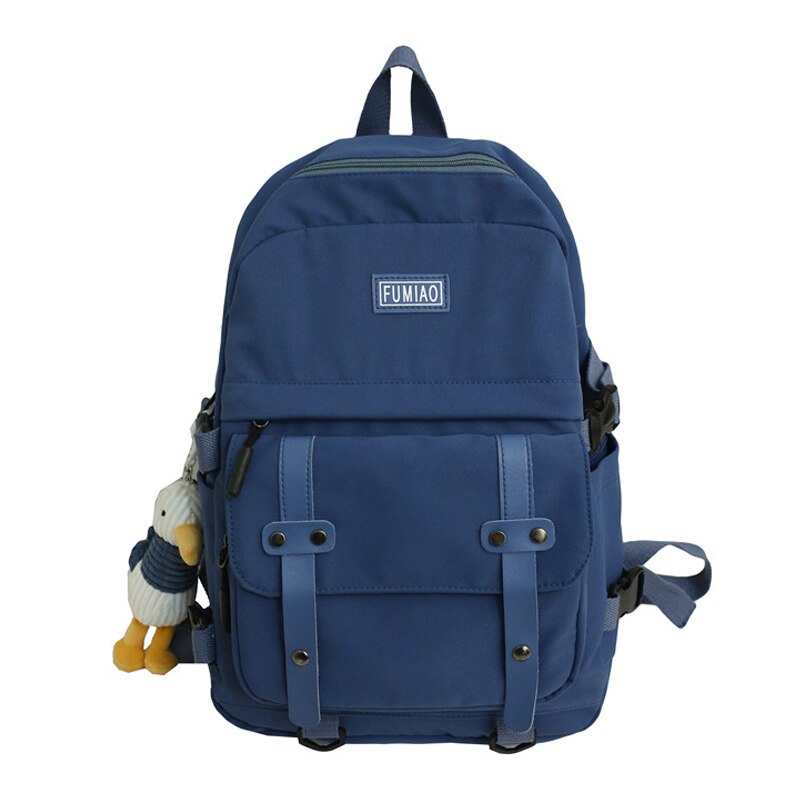 Joypessie dames mochila waterdichte nylon rugzak voor meisjes schooltas tieners rugzak reistas rugzak: Blauw  fm8079