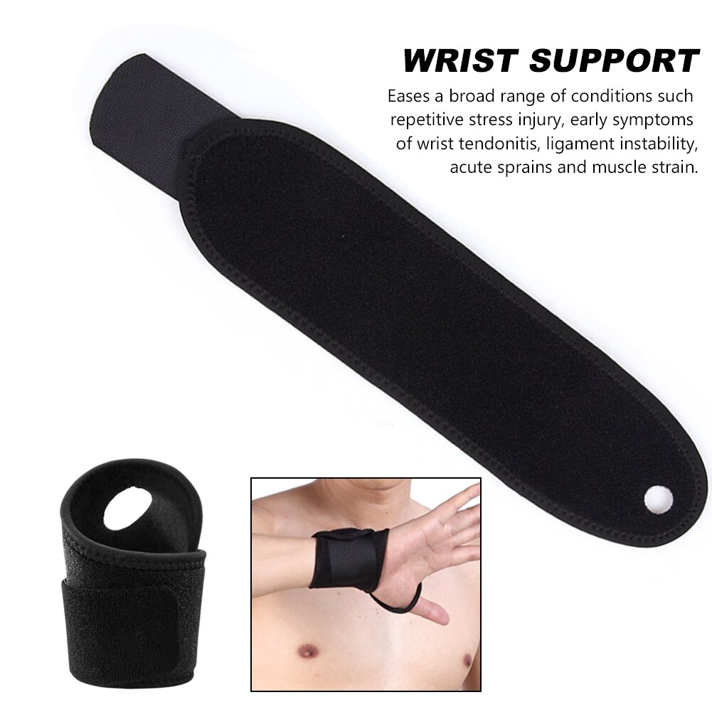 Sports Exercise Gym Fitness Adjustable Cloth Tendonitis Strap Hand Protection Wrist Support Relieves Joint Pain Carpal Tunnel