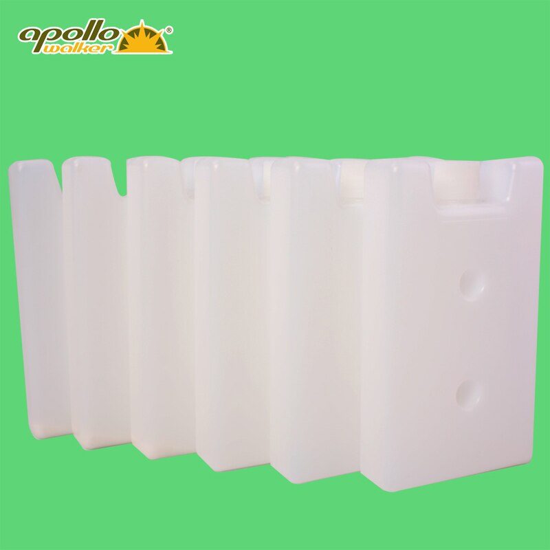 Caja rellena de agua fría de HDPE, tipo plano, para fiambreras y bolsas refrigeradoras, gran capacidad, 400ml, caja de resina de polímero absorbente