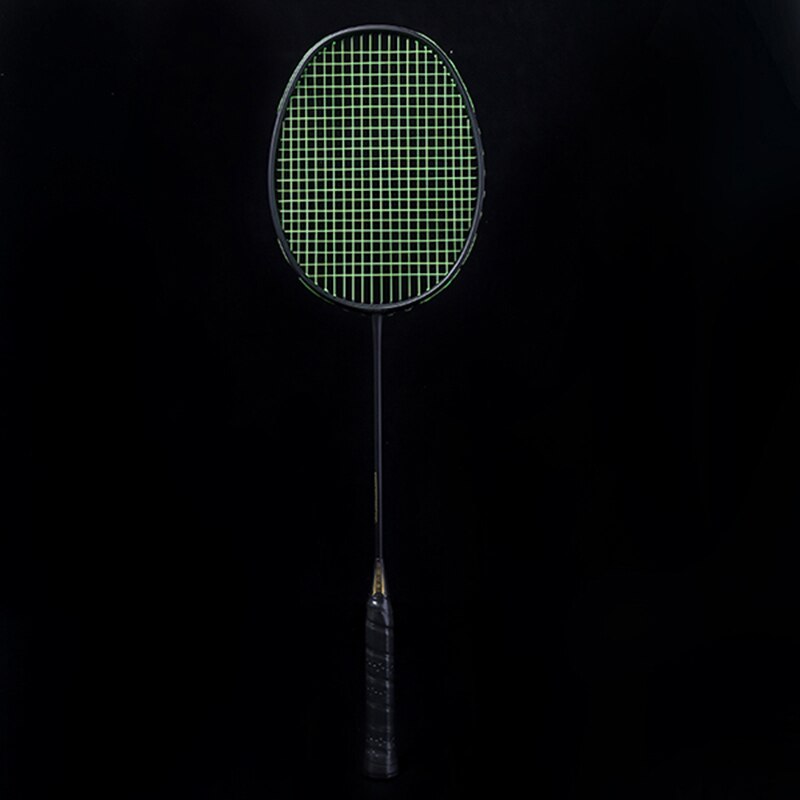 4U Offensive Carbon Badminton Racket Light Weight Training Badminton Racquet Good Damping 22-30 LBS with Bag