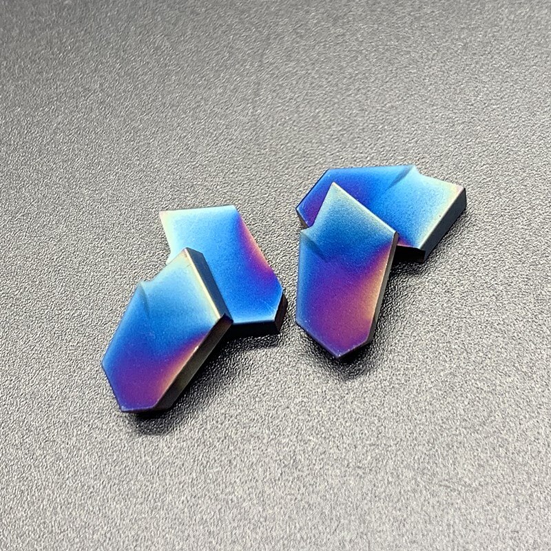 SP400 4.0mm nano blue carbide inserts,4.0mm Parting off Plates for SPB Parting Blade,Tips