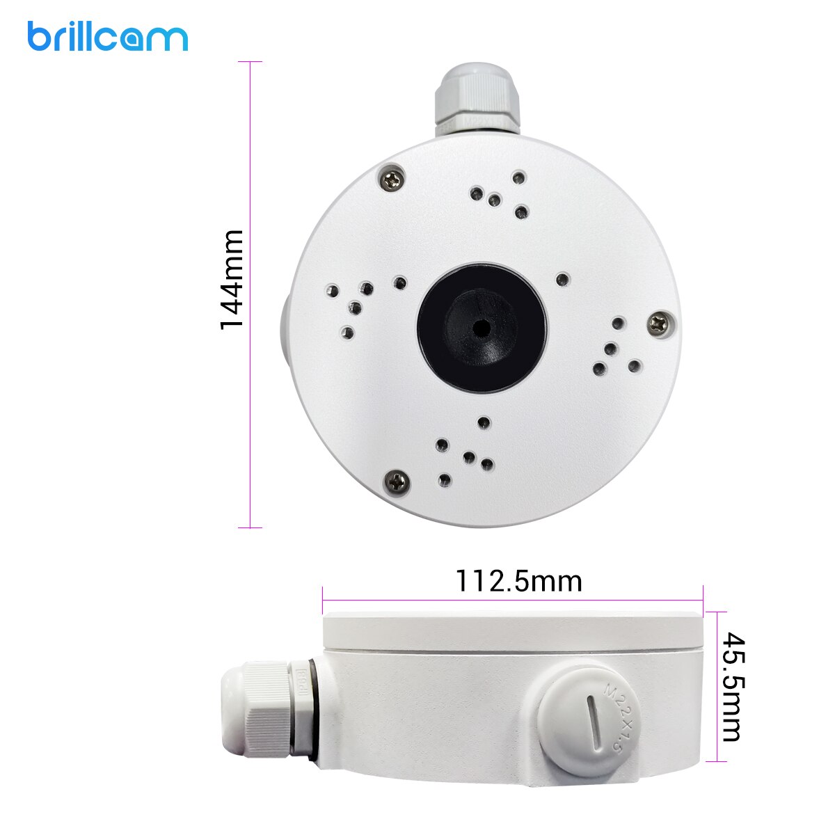 Junction Box For Brillcam Ip Cameras
