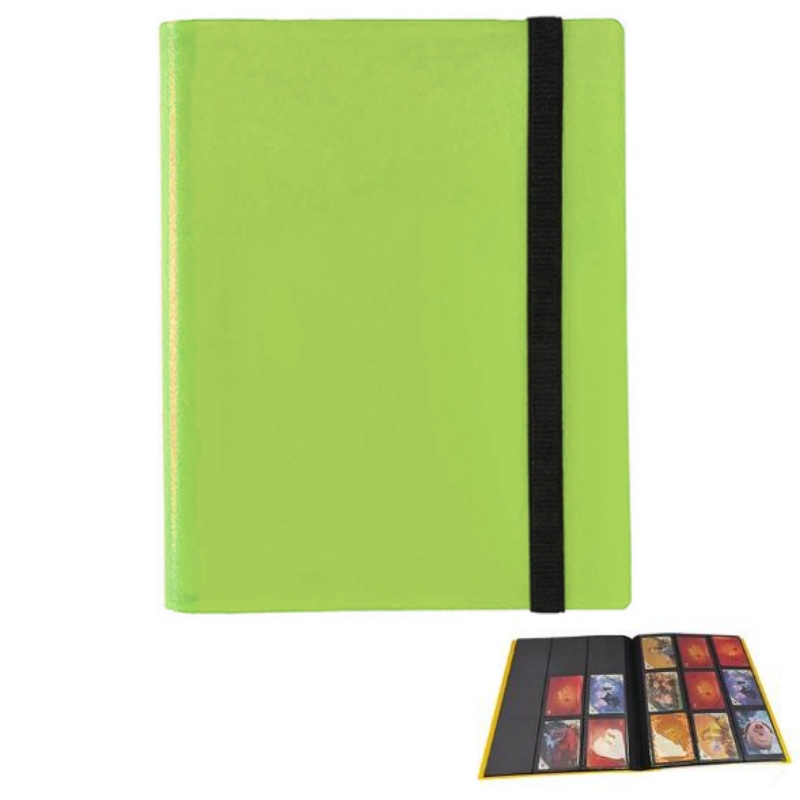 Premium Trading Card Binder met meerdere zakken - Houdt 160/360/480 kaarten - Duurzame PP-hoes - Ideaal voor basketbal, voetbal en sportkaarten: violet