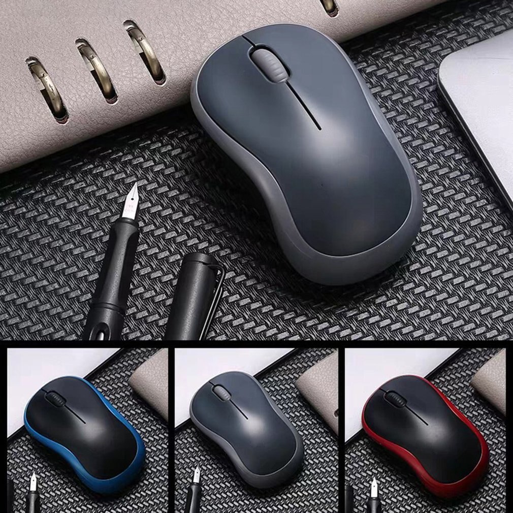 M220 Stille Usb Optische Draadloze Muis 2.4G-Ontvanger Super Slanke Muis Voor Pc Laptop