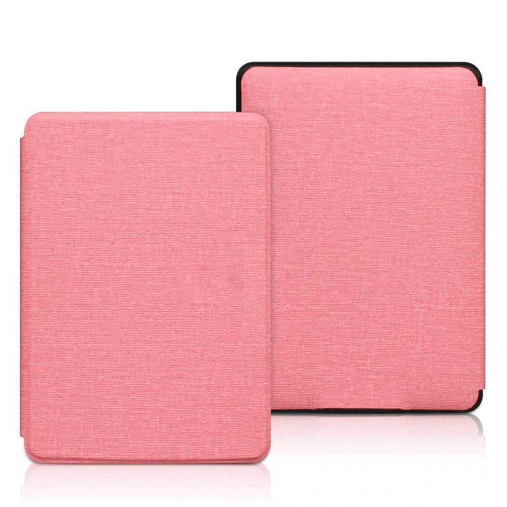 10/11e Generatie 6-6.8 Inch E-Reader Case Auto Slaap/Waak Leder Beschermende Behuizing Schokbestendig Voor Kindle Paperwhite 1/2/3/4/5: 12.4 / Rood