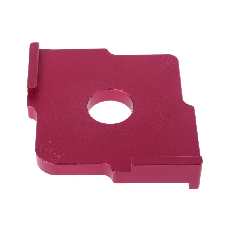 Woodworking Trimming Radius Jig Router Templates Aluminium Alloy Radius Corners R5 R10 R15 R20 R25 R30