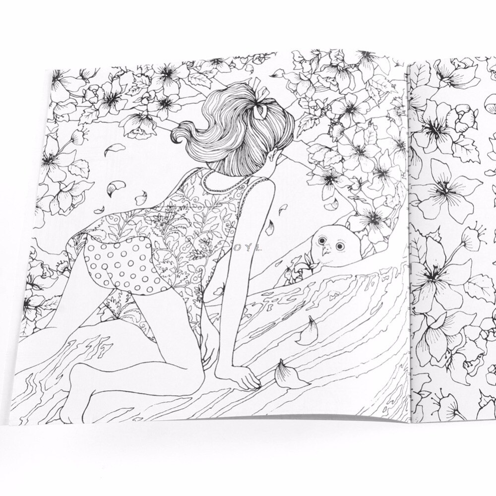 Time Travel-libro para colorear con Graffiti en inglés para niños, libros para pintar