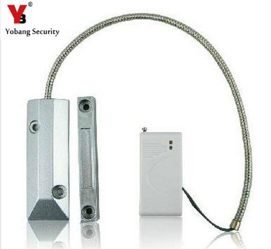 YobangSecurity Wireless Magnetometer Roller Shutter Rolling Door Sensor 433M EV1527 Wireless Magetic Contact Door Window Sensor