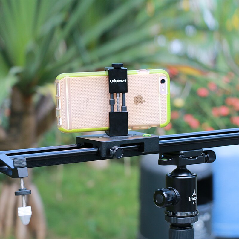 Ulanz Smartphone Tripod Mount-Ulanzi IRON MAN Aluminium Metal Universal Smart Telefoon Statief Adapter Houder Clip voor iPhone 8