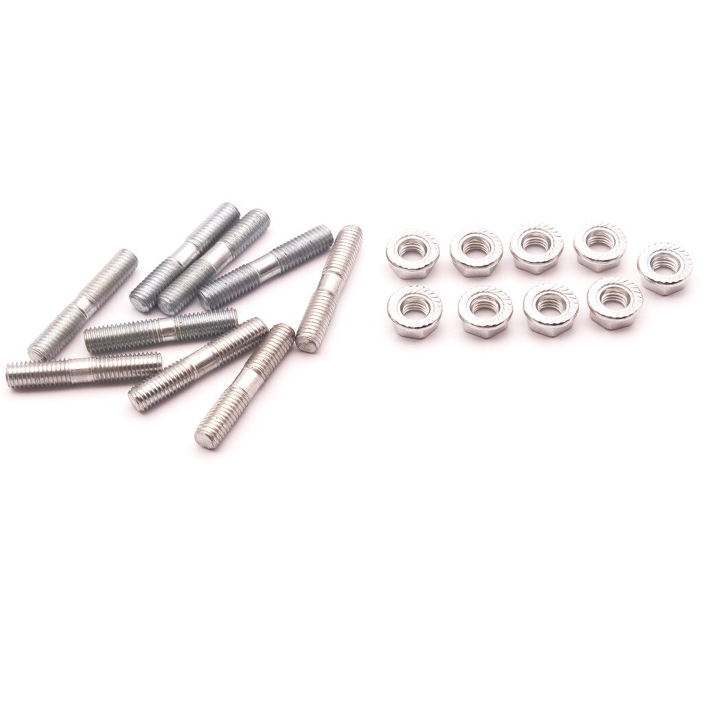 Steel Turbo Stud + Lock Nut Kit For SKYLINE For Turbo GT25 GT28