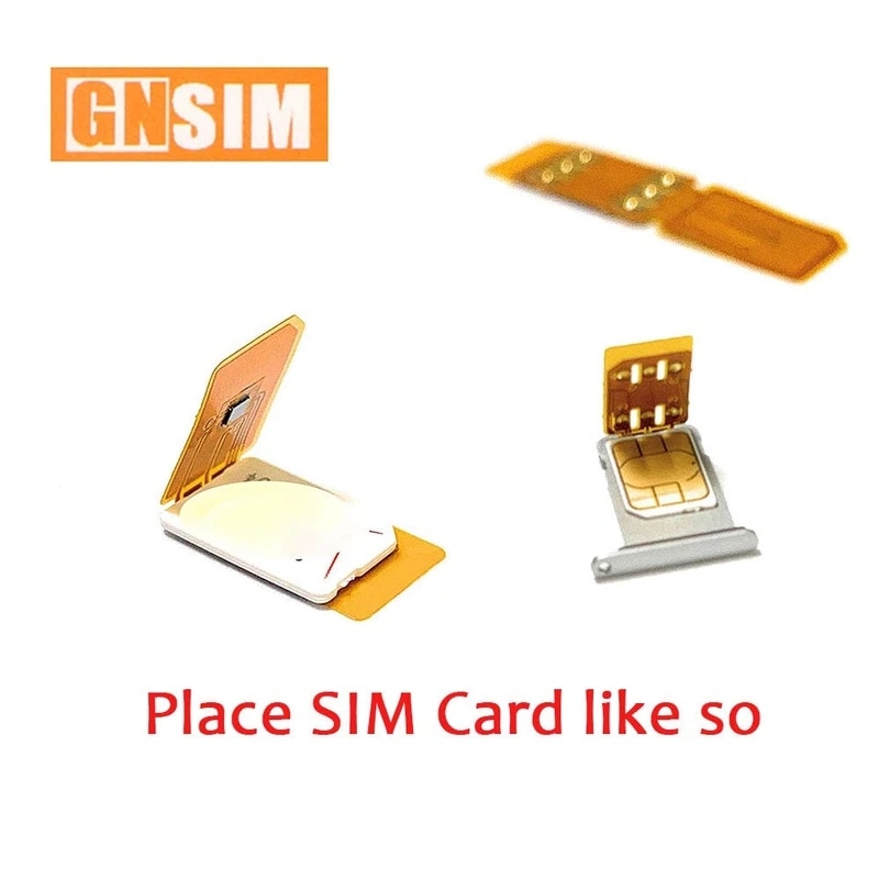 Gn Sim Plug En Play Unlock Chip Ios14auto Pop Up Perfect Iccid Voor Iphone IP7/8/7P/8P Se/Plus X/X R/X S Max/11/11 Pro Max/12