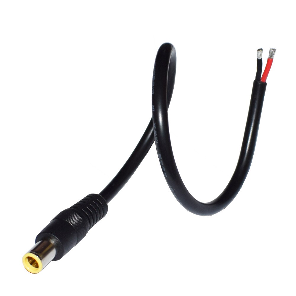 Cabo conector macho de energia dc 8.0mm com adaptador dc 8mm, compatível com der 11 polegadas/28cm, carregador portátil para gerador