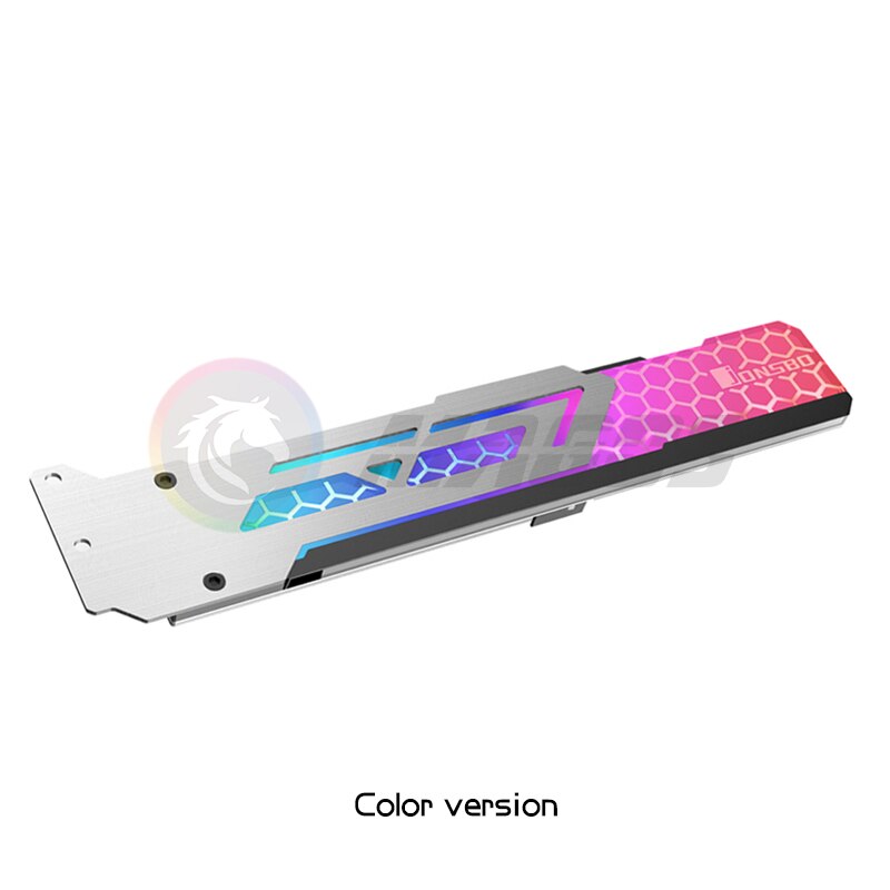 Jonsbo Universal RGB GPU Bracket, Graphics Card Support Frame 5V Symphony Version, Luminous VGA Holder, ,Aluminum+ Acrylic, VC-3: Default Title