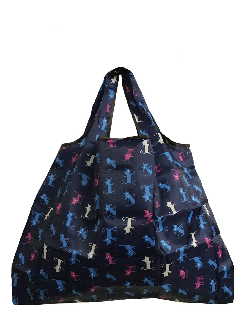 Neue Frauen Foldaway Käufer Tasche Damen Wiederverwendbare Einkaufstasche Eco Tote Tasche Lebensmittel Maschine Waschbar Tragen Wasserdichte Tasche 58x68cm: F