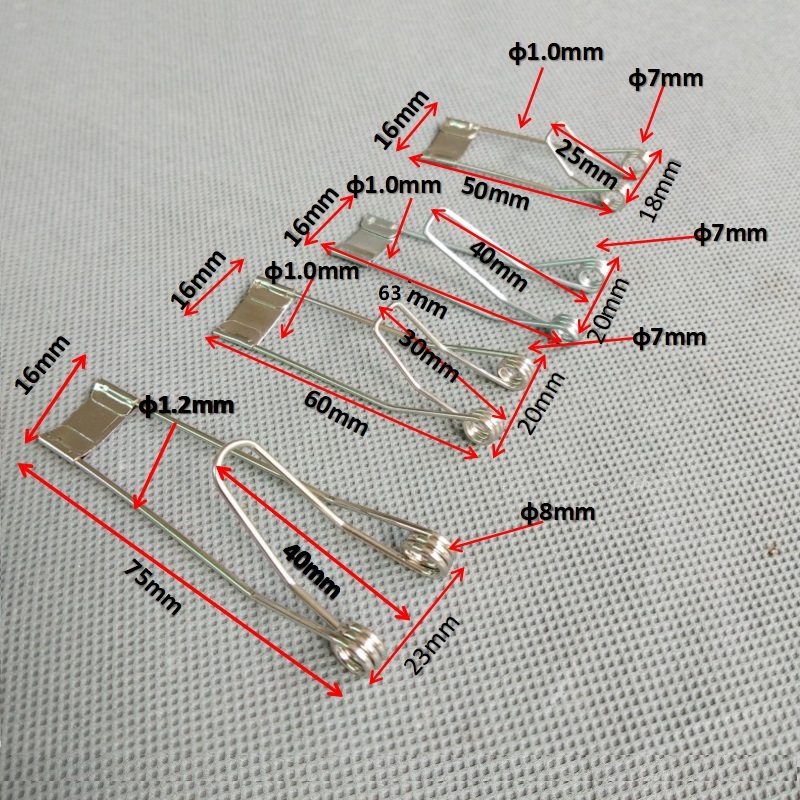 40 stk./parti  t25 t40 downlight fjederclips til forsænket belysning torsionsfjedre til led downlight