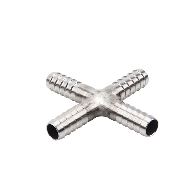 Rustfrit stål modhager tee / kryds / u-formet 5/16 " slange modhage montering hjemmebrygget øl hardware