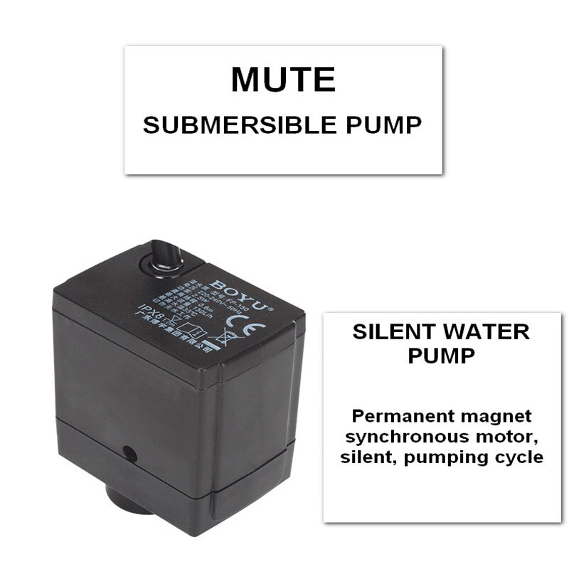 Aquarium original submersible pump water pump MR-500/300 for BOYU MR-410 fish tank ulter silent