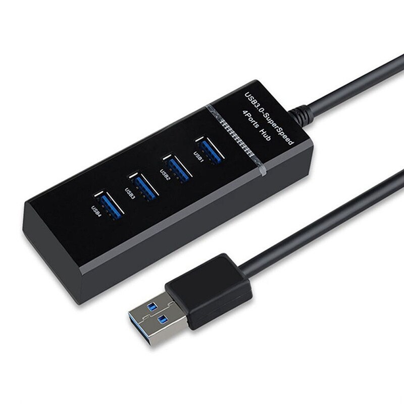 1 Stck USB 3,04 Hafen Hub Hub Computer USB Multi-Schnittstelle Splitter & 1 einstellen Bluetooth 5,0 USB-Absender empfänger