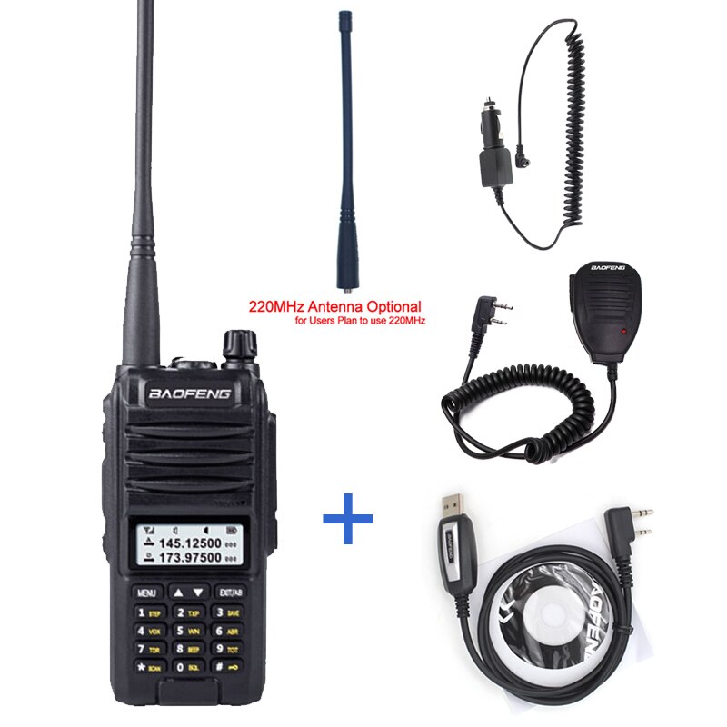 Baofeng Walkie Talkie BF-A58S 5W Tri Band 136-174MHz 200-260MHz 400-480MHz Handheld Radio Station 2200mAh Amateur Radio: BF-A58S-Full