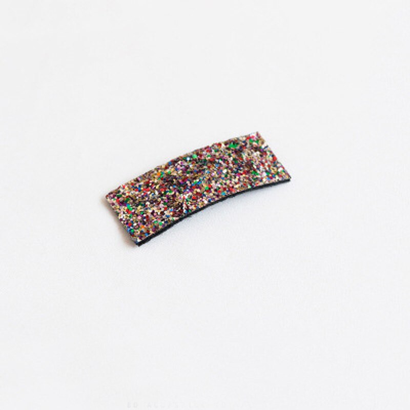 Baby Parent-child Headwear 3 Colors 2 Sizes Square Hair Clips Girls Glitter Sweet Hair Pins Barrettes Kid Hair Accessory