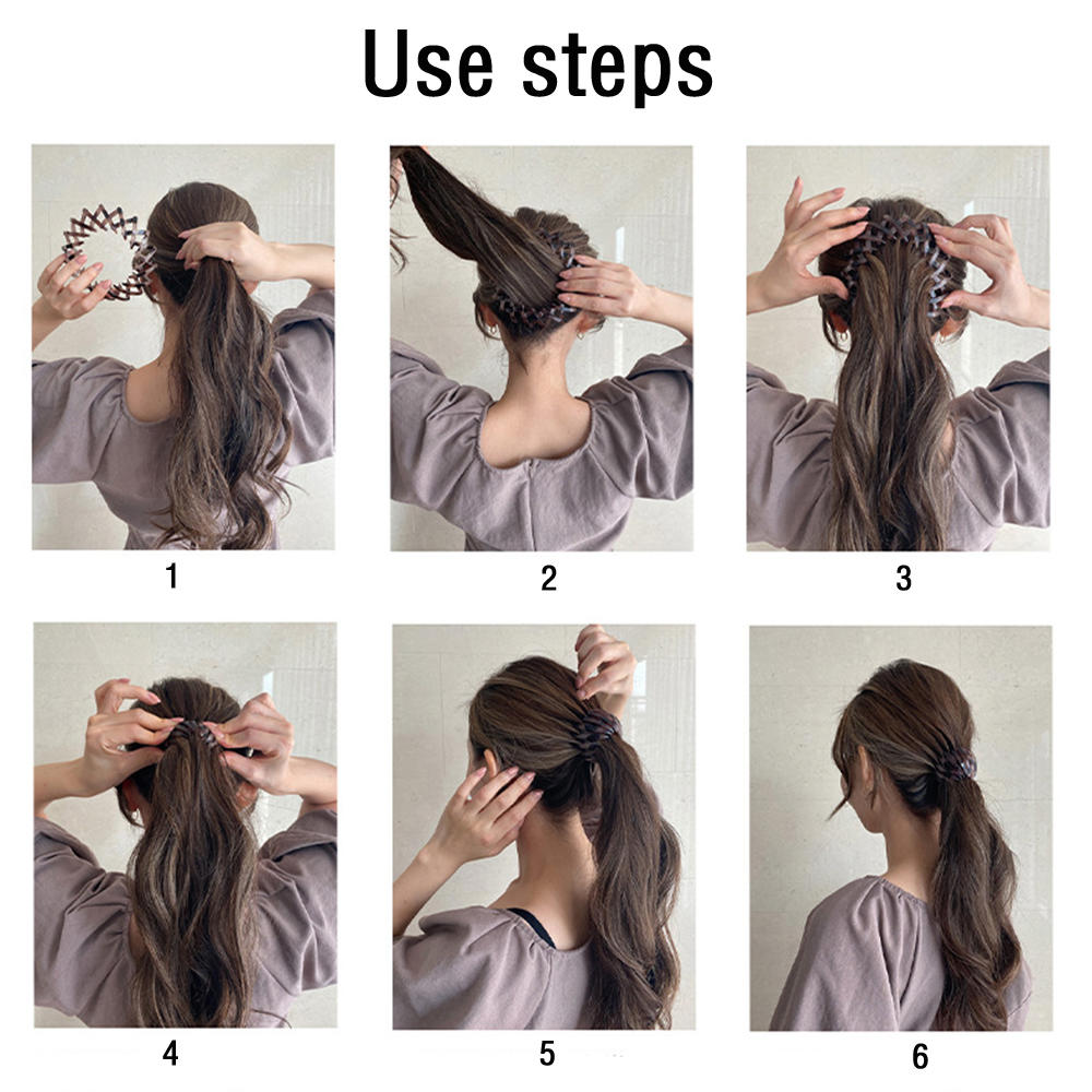 Paardenstaart Fluwelen Vogelnest Uitbreiden Haarspelden Haar Claws Voor Vrouwen Paardenstaart Hoofddeksels Paardestaart Gesp Haar Clip Accessoires