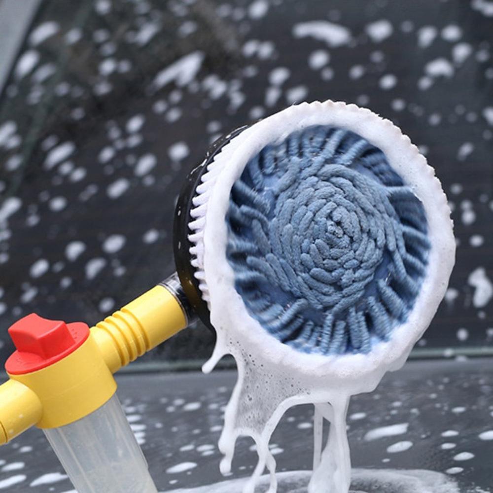 Car Wash Water Brush Automatic Rotating Car Wash Brush Home Portable Cleaning Car Brush Car Wash Brush