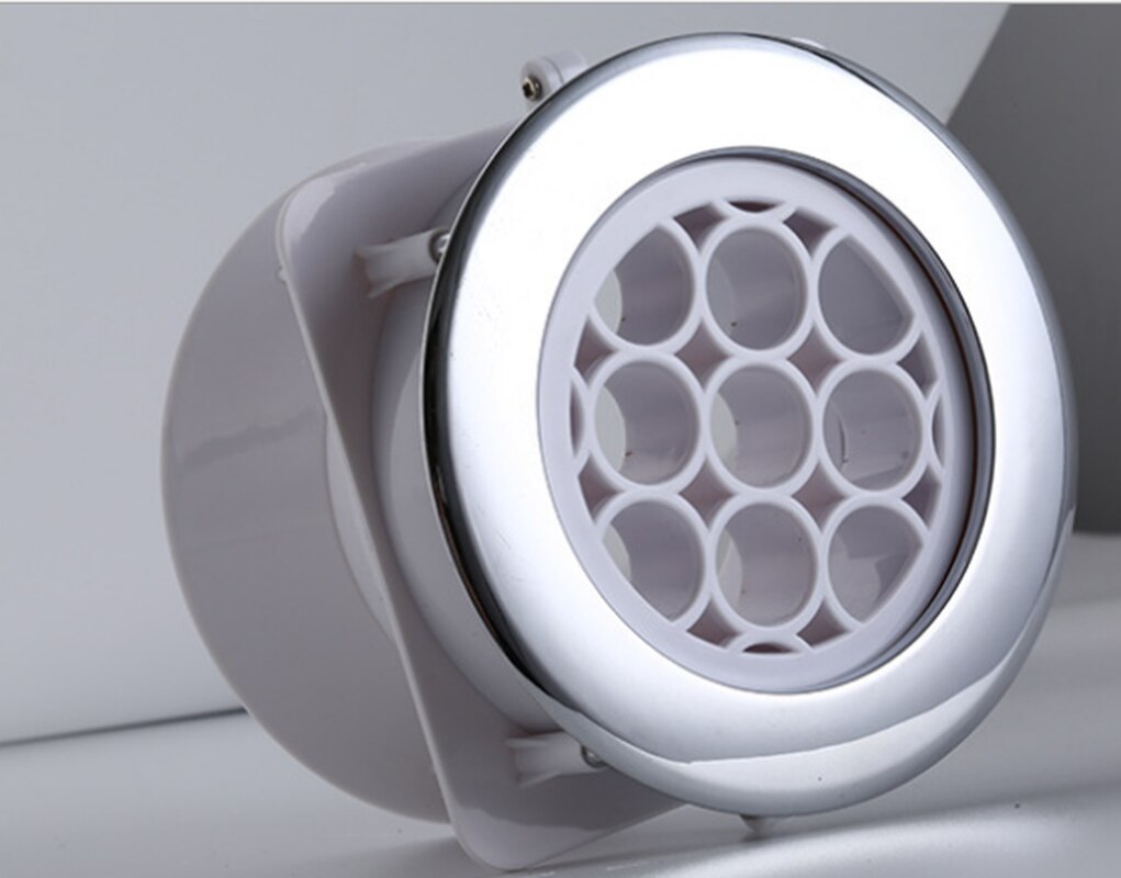 Ventilador de conducto para aire acondicionado, ventilación de aire acondicionado para interiores, oficinas, cocinas, fontanería, motor, conducto en línea, 130x93mm, 1 unidad