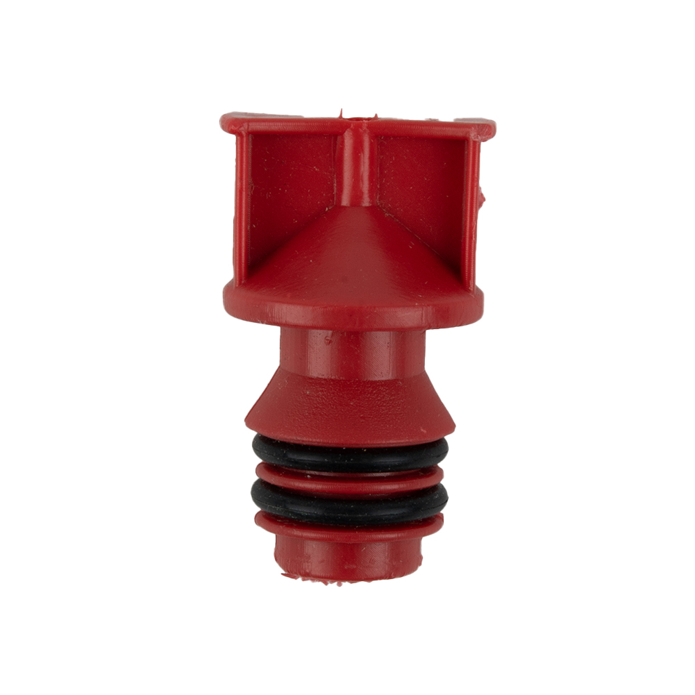~2PCS Air Compressor Oil Plug~Red Plastic 17mm Male Thread Air~Compressor Oil Plugs Oil Breather~Cap Air Compressors Accessories