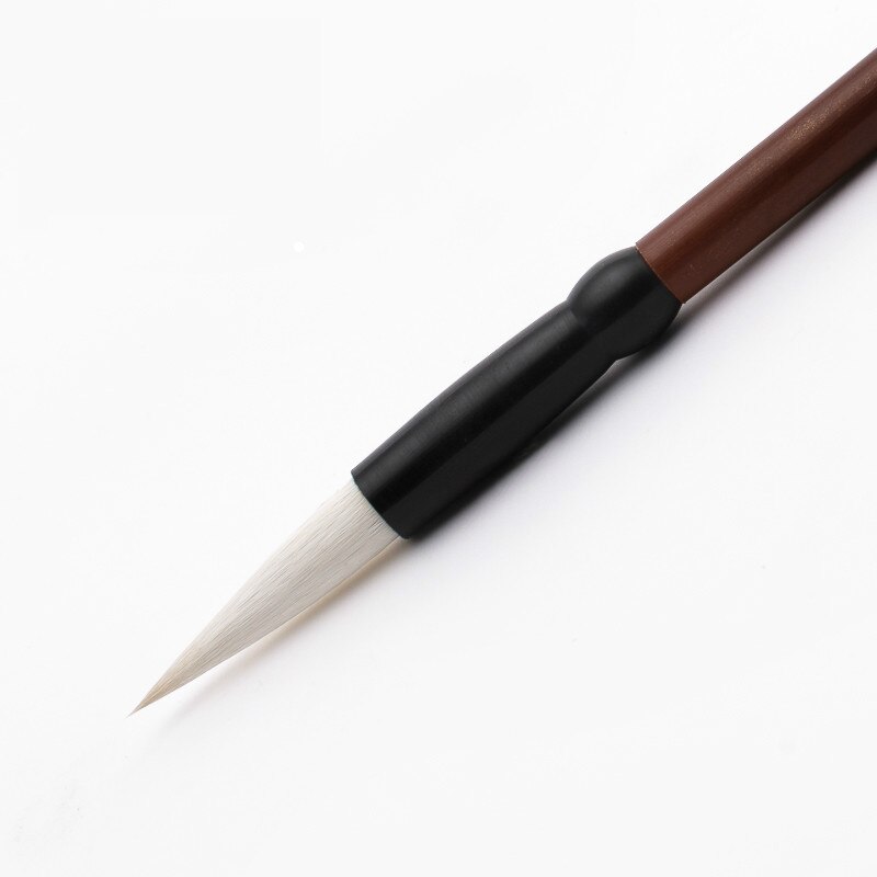 1PCS Traditional Chinese Writing Brushes Woolen Hair Writing Brush for Calligraphy Painting Practice Medium Regular Script