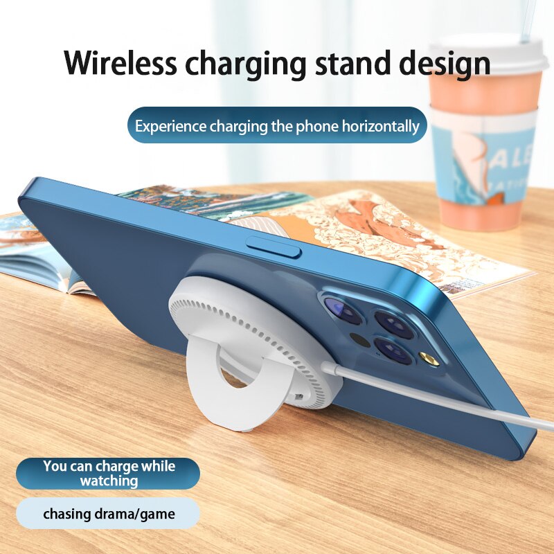 15W Magnetic Qi Wireless Charging For iPhone 12 Pro Max Mini Fast Charger For iPhone 11 XS X Wireless Charger For Huawei Xiaomi