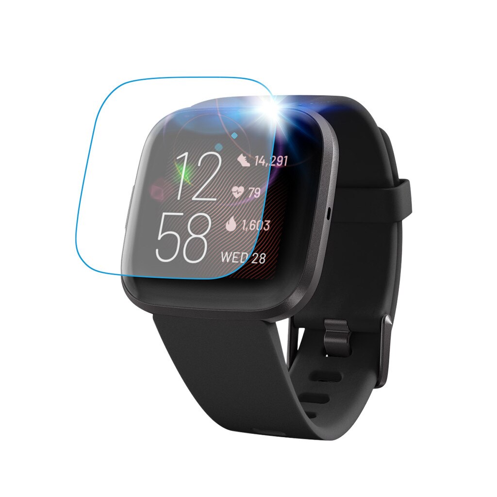 Hydrogel Bildschirm Schutz für Fitbit Versa 2 Clever Uhr 1Pack 3Pack Weichen Bildschirm Anzeige-schutzfolie Film Sport 19Sep