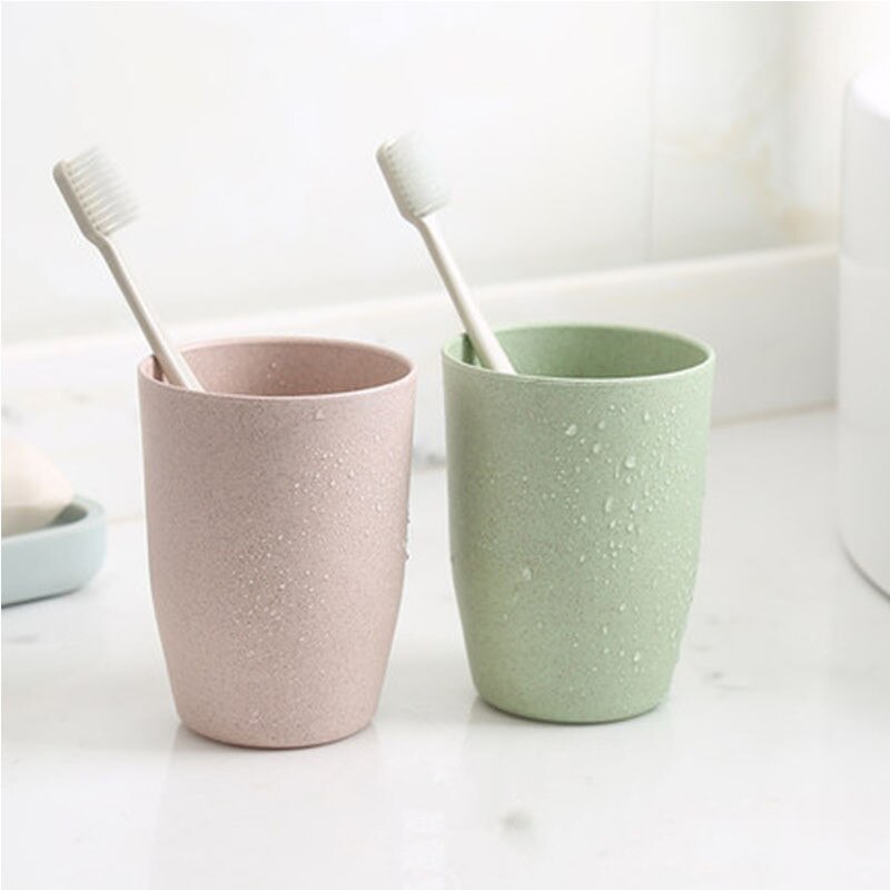 1 PCS Toothbrush Cup reative Portable Simple Plain Wash Gargle Toothbrush Cup
