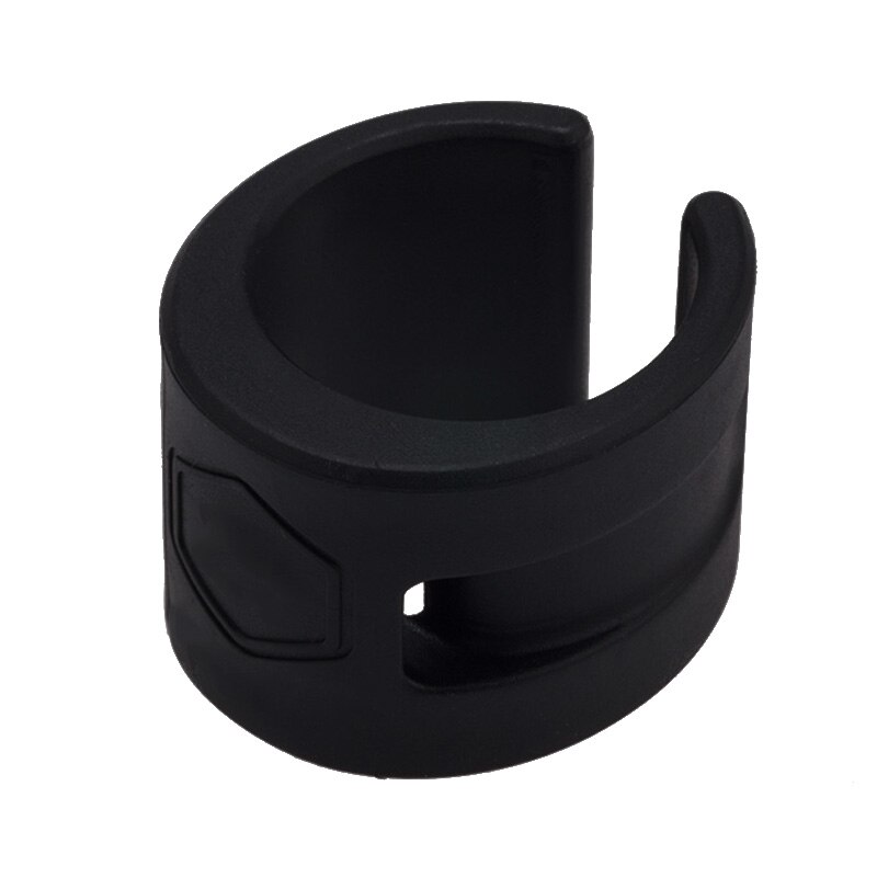 Horquilla delantera y trasera para bicicleta de carretera, anillo anticolisión, Círculo de PROTECCIÓN DE GOMA para bicicleta de montaña, accesorios al aire libre, B2Cshop: Black