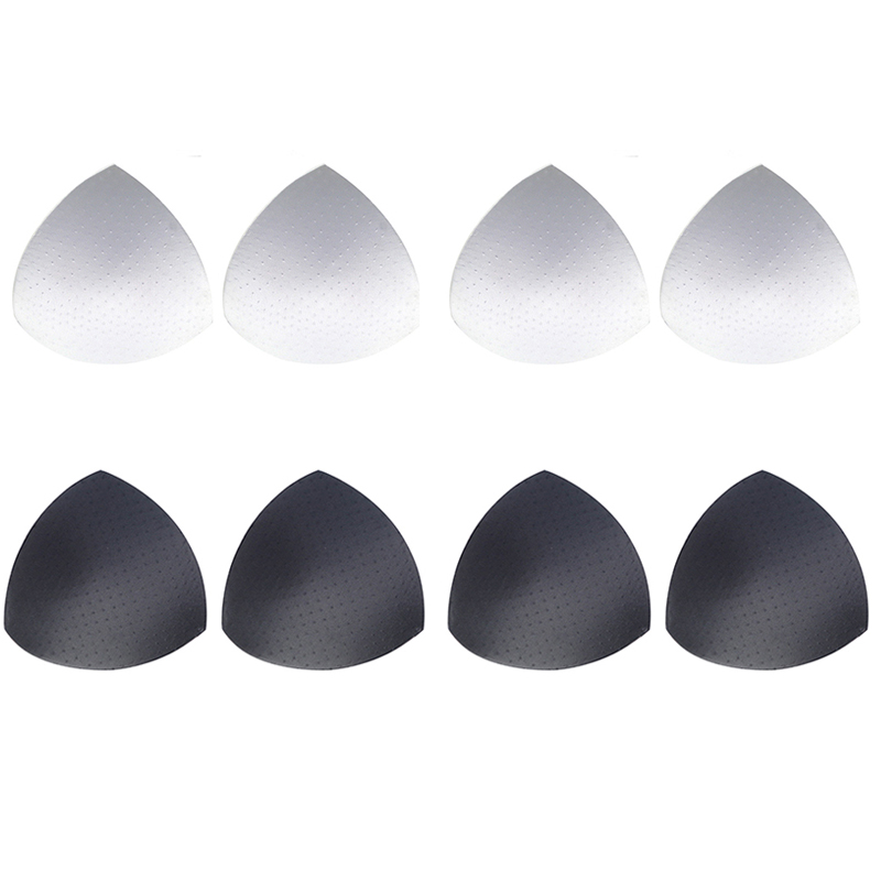 2/3/4Pair Sponge Bra Pads Push Up Breast Enhancer Removeable Bra Padding Inserts Cups for Swimsuit Bikini Padding Breathable: S / green