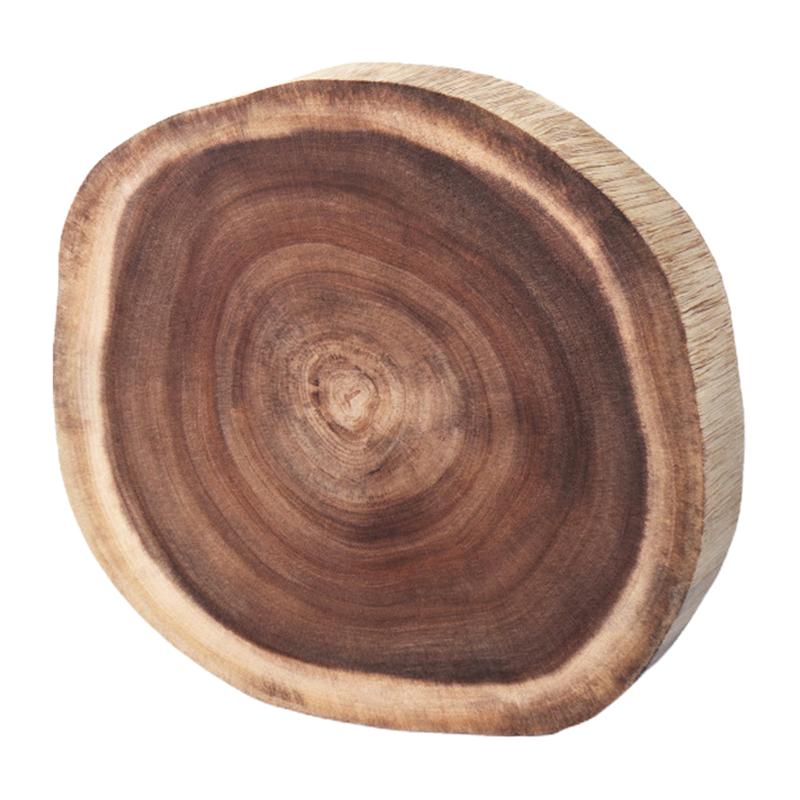 1PC Cutting Board Fruit Chopping Board Kitchen Chopping Board Acacia Wood Cutting Board Kitchen Supplies: 25-30cm