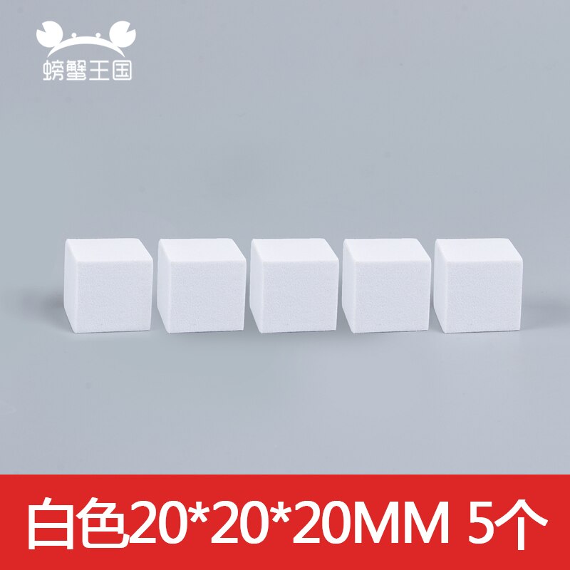 10pcs EVA Square Cube Foam Block Model Making Material DIY Handmade Dollhouse Miniture Cutting Accessories: 20.20.20