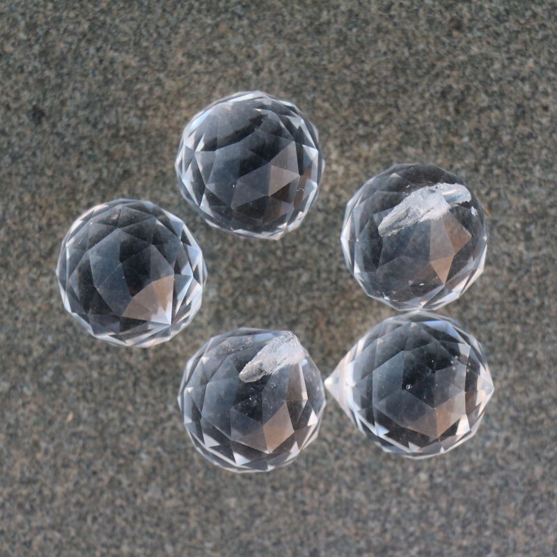MerryNine Clear Crystal Ball Prism Sun Shine Catcher Rainbow Pendants Maker, Prismes de Cristaux