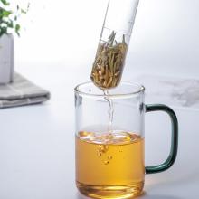 Infuseur à thé en verre, 1 pièce, tuyau , en verre, passoire à thé pour tasse, filtre fantaisie pour thé Puer, accessoires