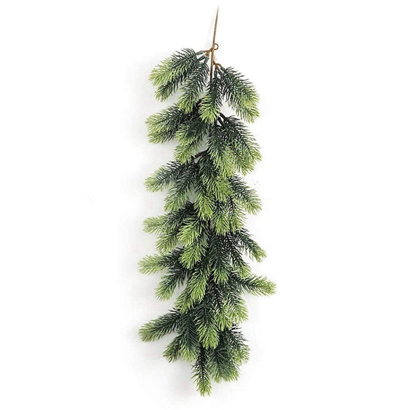 Decoris lametta guirlande groen - D 7,0 cm x H 270,0 cm - Tuincentrum