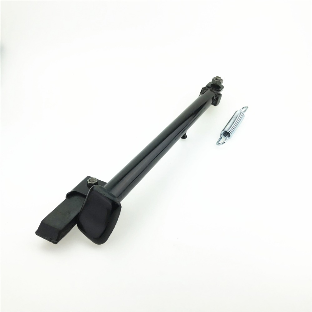 36cm novo fora-estrada veículo motocicleta modificado suporte lateral da motocicleta tripé lateral