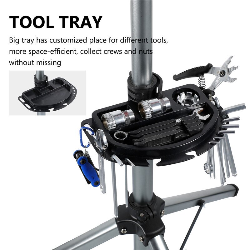 Bike Repair Stand Tool Tray Tray Repair-Stand Bike Display Maintenance Tray Maintenance-Tools West-Biking-Tool Repair-Stand with