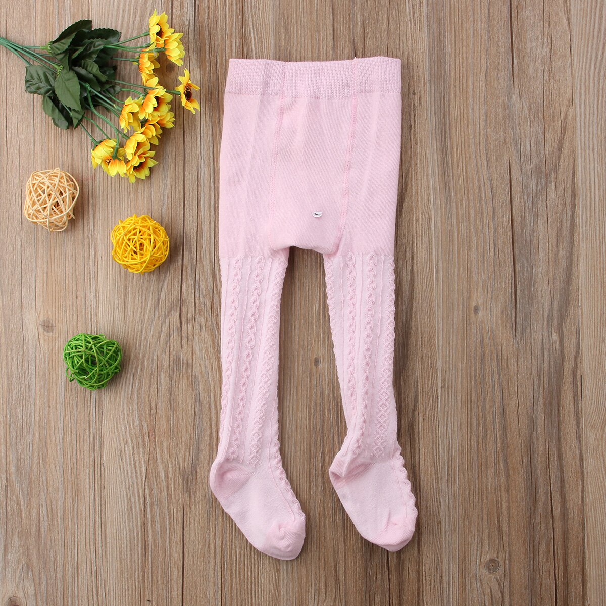Medias de algodón de Color sólido para bebés, medias, pantalones, pantimedias para bebés de 0 a 24M, 3 pares