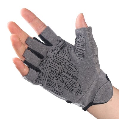 Breathable Fitness Gym Gloves with Wrist Support Workout Weight Lifting Crossfit Training Cycling Gloves Non-Slip 1Pair