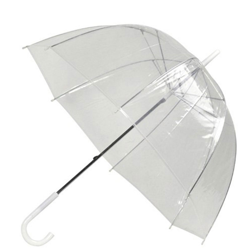 Opvouwbare Paraplu Grote Mode-accessoires Transparant Transparant Transparante Paraplu Wieden Decoratie Vrouwen Paddestoel Vormige