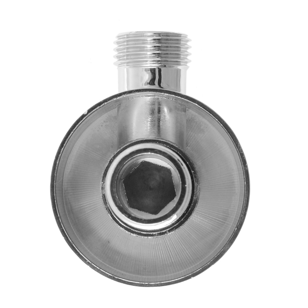 Wall-Mounted Water Outlet Spout Solid Brass Concealed Shower Plumbing Hose Shower Connector